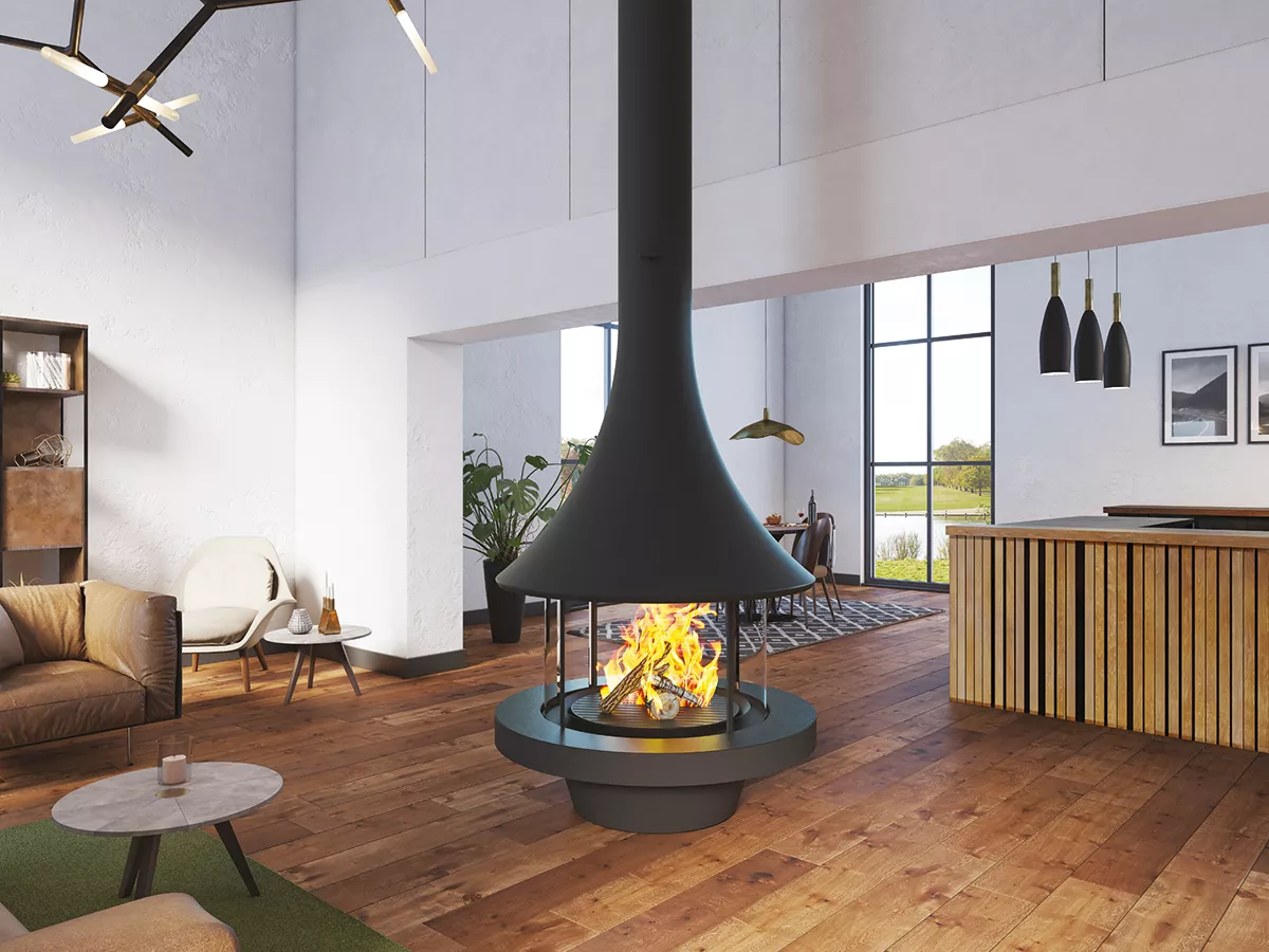 chimeneas de diseño JC Bordelet EVA 992